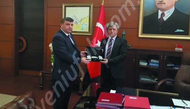 ERCAN, ÇINAR’I ZİYARET ETTİ