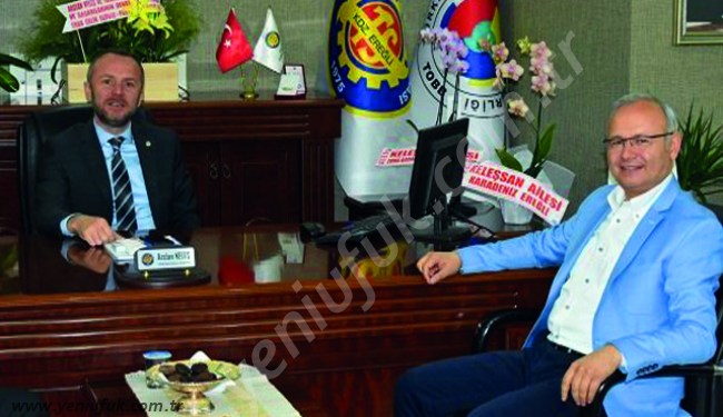 CANDAN'DAN TSO'YA 'HAYIRLI OLSUN' ZİYARETİ..