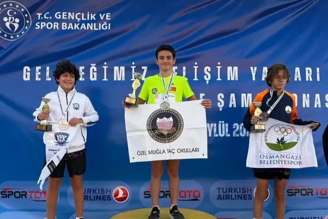 Muğlalı sporcu Türkiye Şampiyonu oldu