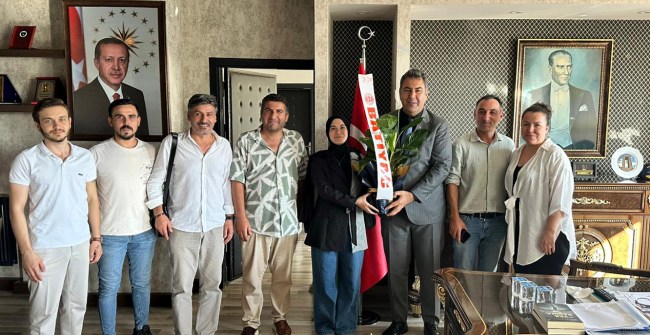 BATİYAC’tan, Kaymakam Fatih Yılmaz’a Ziyaret!..