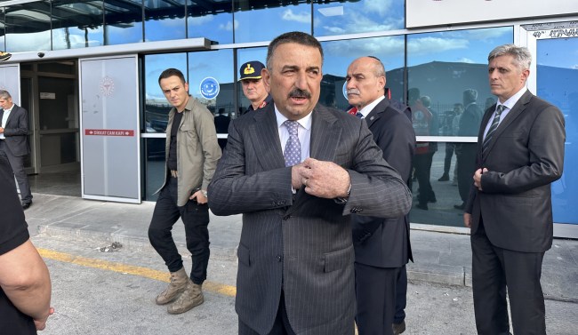 Vali Hacıbektaşoğlu: “Bir işçimiz hayatını kaybetti, yaralı işçimizin hayati tehlikesi yok”