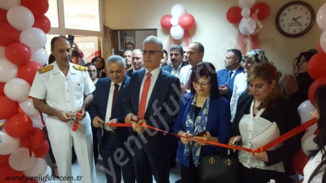 AİLE DESTEK MERKEZİ TÖRENLE AÇILDI..