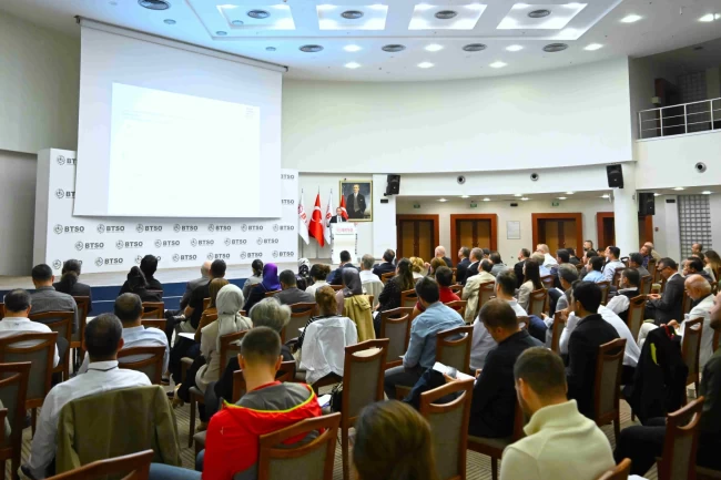 BTSO Akademi'de ihracatın yeni rotası: Azerbaycan