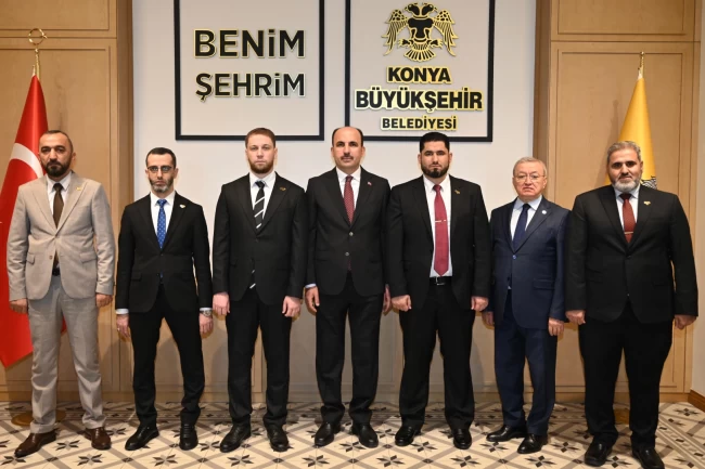 UCLG-MEWA kongresi için Konya'da diplomatik buluşma