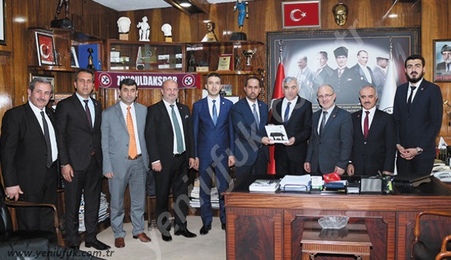 SAADET PARTİSİ'NDEN GMİS'E ZİYARET..