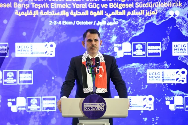 İsrail'in Sumud Filosuna saldırıyı Bakan Kurum Konya'dan tepki