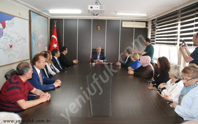 DEMİRTAŞ’TAN PROTOKOL ZİYARETLERİ…