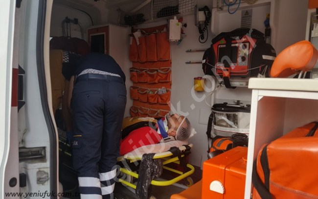 BARİYERE ÇARPTI…