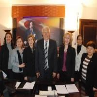 ÇYDD'den Posbıyık'a ziyaret