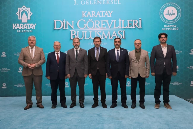 Konya Karatay'da din görevlileri unutulmadı