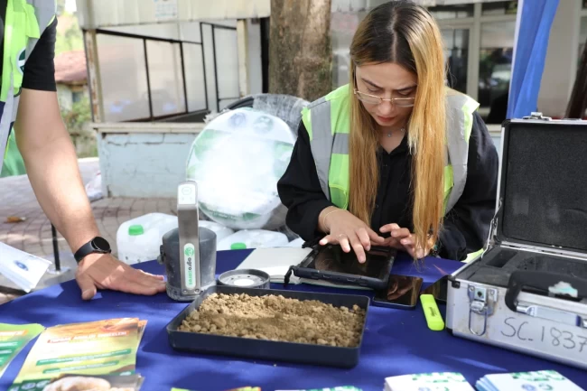 Bursa'da üreticiye bilimsel destek