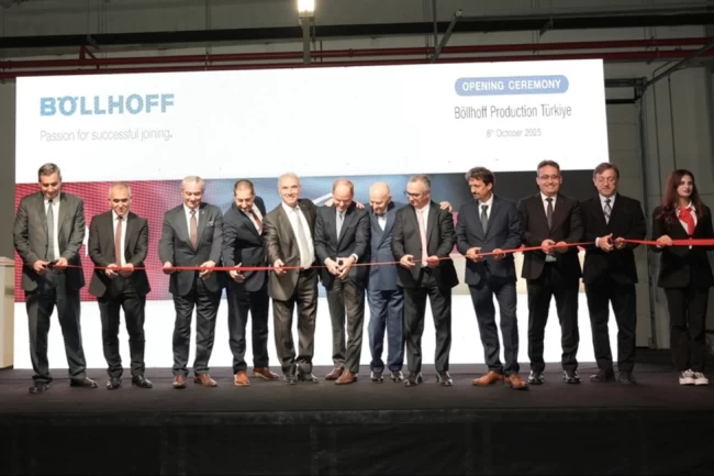 147 yıllık Alman devi İZBAŞ'ta üretime başladı