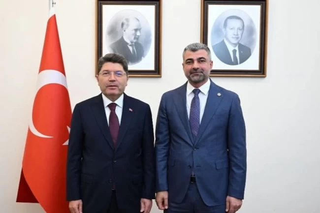 AK Parti Mardin Milletvekili Faruk Kılıç'tan Bakan Tunç'a ziyaret