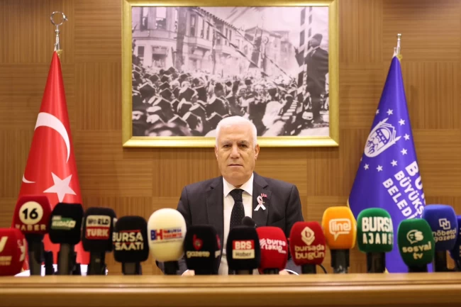 Bursa'daki su sorununa Başkan Bozbey'den açıklama