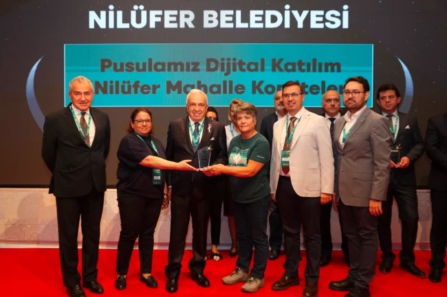 Nilüfer Belediyesi'nin dijital katılım projesine "Akıllı Şehir" ödülü