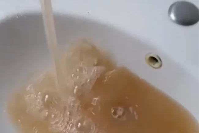 Düzce'de her yağış sonrası musluktan çamur isyanı!