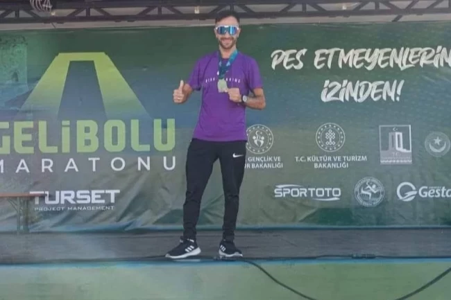 Keşanlı atlet Gelibolu'dan şampiyonlukla döndü