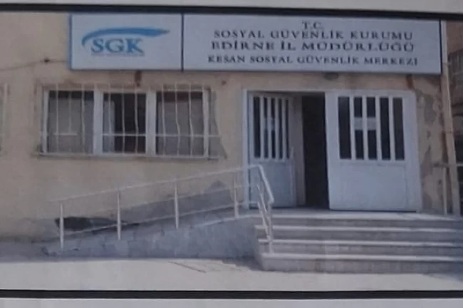 SGK'nın bu binası Keşan'a yakışmıyor! Yeni bina bir an önce yapılmalı