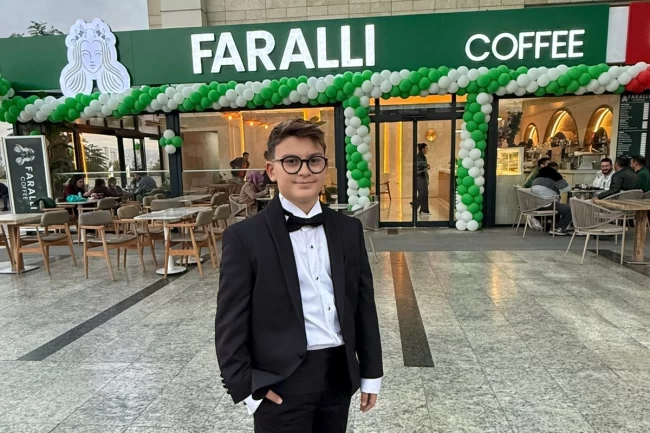 Minik girişimci Aybarshan Erkoç, kendi kahve markasının kurucusu oldu