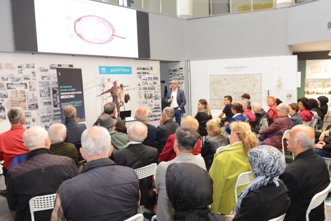 Bursa Nilüfer'de göz hastalıkları ve tedavileri anlatıldı