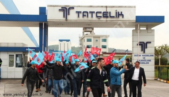SON DAKİKA.. TAT METAL İŞÇİLERİ GREVE GİDİYOR!..