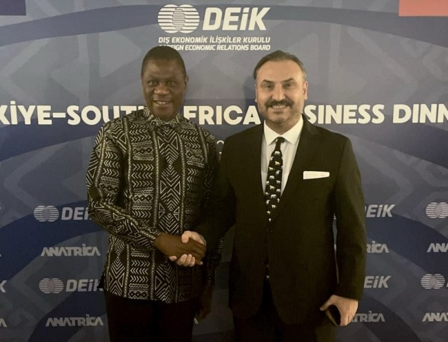 Nejdet Tıskaoğlu, Türkiye–Güney Afrika İş Yemeği’ne Katıldı