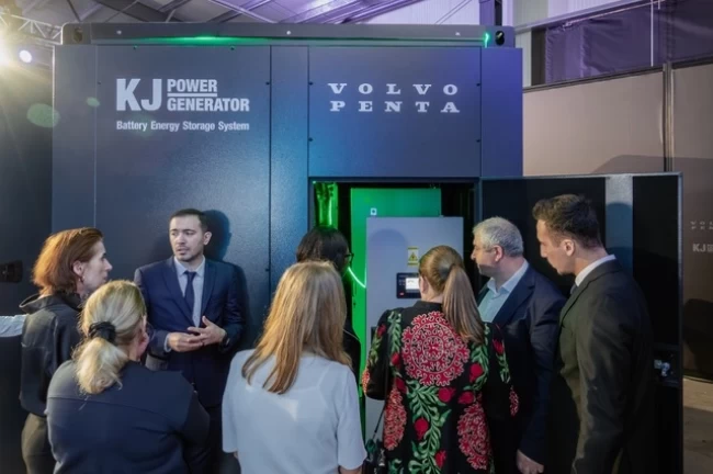KJ PowerGenerator ve Volvo Penta'dan 540 kWh'lik yeşil enerji devrimi