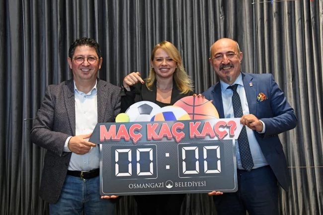 Bursa Osmangazi'de 'Maç kaç kaç?' söyleşisi