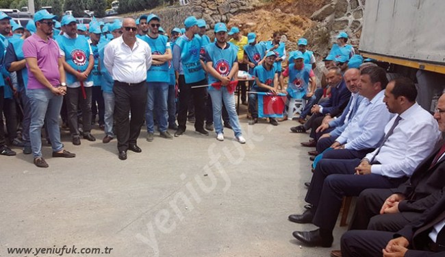 GÖKTAŞ VE EROL'DAN GREV ALANI VE TERSANELER ZİYARETİ