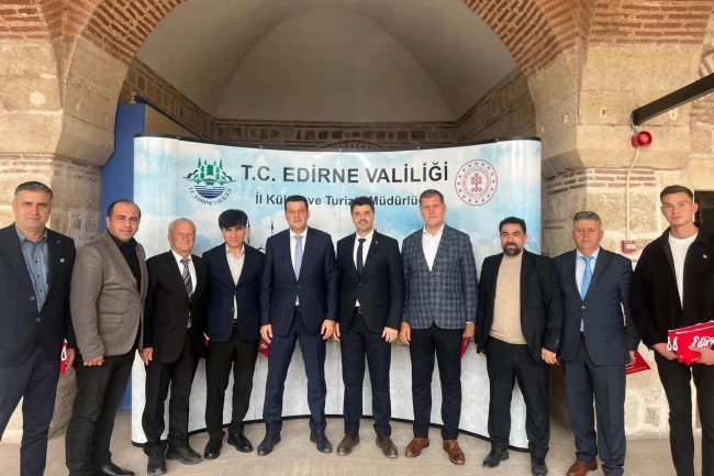 Edirne Keşan'da AK Parti'den kültürel amaçlı ziyaret