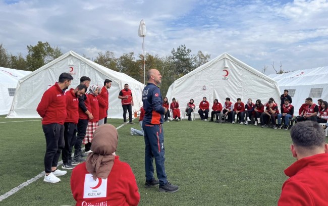 Zonguldak, 2. Bölge Afete Hazırım Kampı’na Ev Sahipliği Yaptı