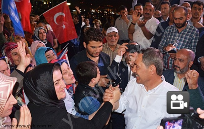 BAŞKAN UYSAL'DAN ZAFER KONUŞMASI..