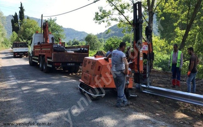 BELEDİYEDEN YOL GÜVENLİĞİ ATAĞI