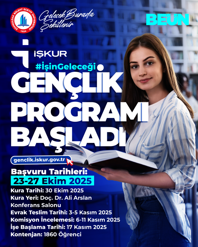 BEUN ile İŞKUR Arasında İmzalanan “Gençlik Programı” Başlıyor: 1860 Öğrenciye Sektörel Deneyim İmkânı