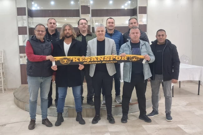 Keşanspor'da görev dağılımı belli oldu