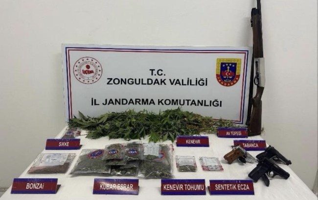 Alaplı’da Zehir Tacirlerine Operasyon