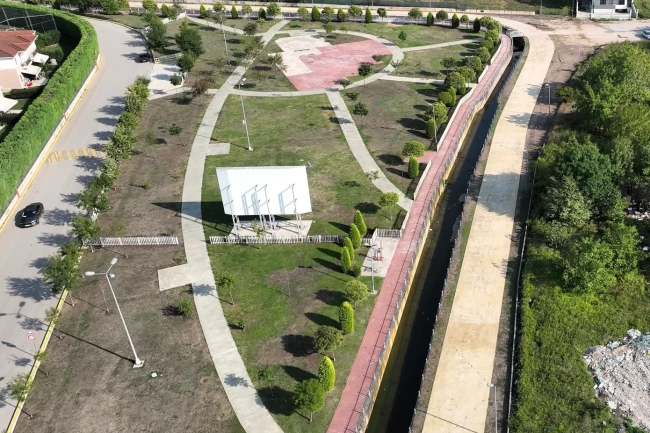 Kocaeli'de Kartepe'ye modern yürüyüş ve bisiklet yolu