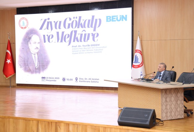Vefatının 101. Yıl Dönümünde Türk Sosyolojisinin Kurucusu Ziya Gökalp, BEUN’da Fikirleriyle Anıldı