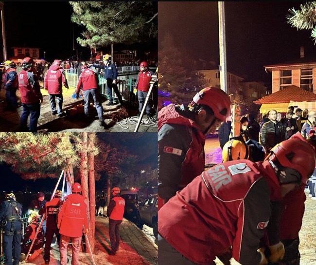 Zonguldak’ta AFAD Tatbikatı: Ekipler Gerçeğini Aratmayan Müdahalede Bulundu