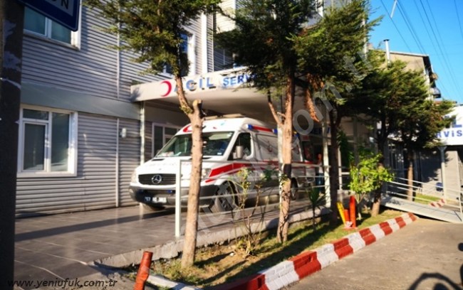 YAŞLI ADAM ÖLÜMLE PENÇELEŞİYOR