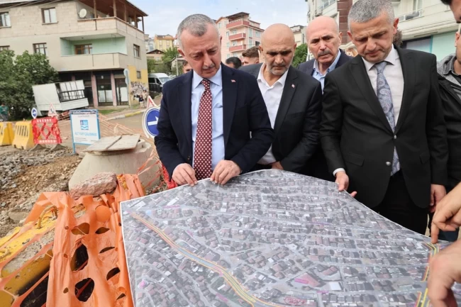 Kocaeli'de Çayırova'da projelere yakın takip