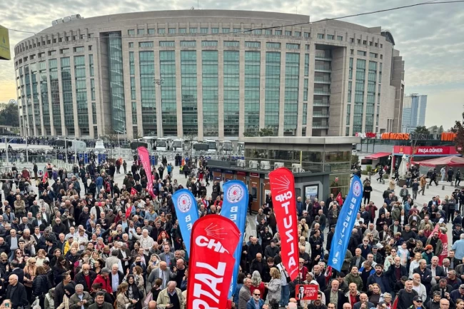 İmamoğlu Çağlayan'da 'casusluk' soruşturmasında ifade veriyor