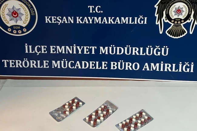 Edirne Keşan'da Emniyet'ten şok uygulama