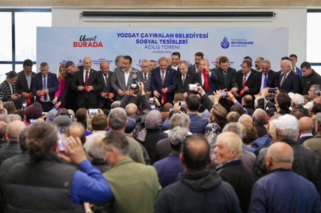 Yozgat Çayıralan Belediyesi sosyal tesisi açıldı