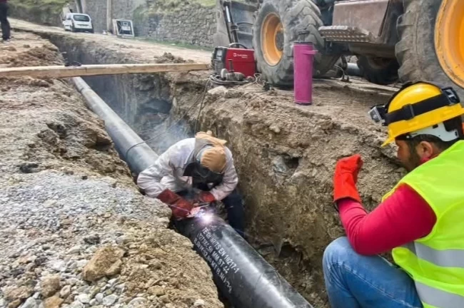 Trabzon'da Sürmene'ye can suyu