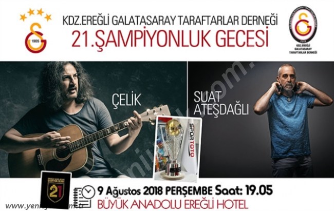 GALATASARAY’DAN ŞAMPİYONLUK BALOSU