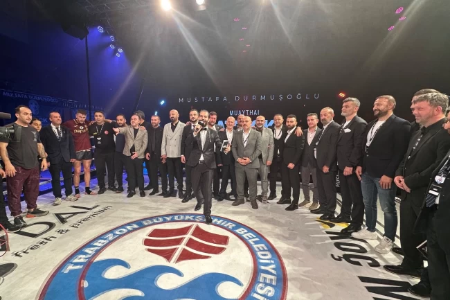 Trabzon'da "Attack Muaythai" unutulmaz anlara sahne oldu