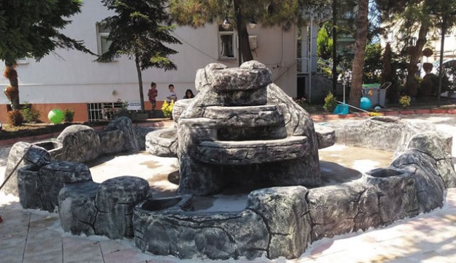 GÜLÜÇ'TE SÜS HAVUZU VE YENİ PARK TAMAM..