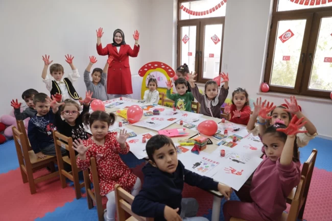 Nevşehir'de çocuklara yönelik Cumhuriyet Bayramı etkinliği