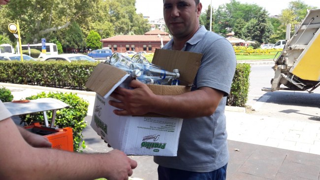 EREĞLİ BELEDİYESİNDEN GERİ DÖNÜŞÜM..